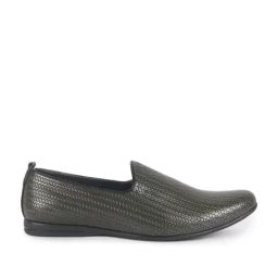 Fausto Men's Olive Casual Loafers-image-71