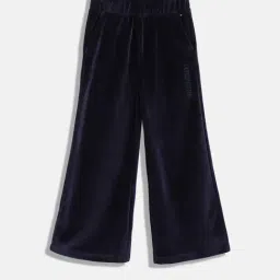 TOMMY HILFIGER Girls Blue Cotton Trackpant-picture-45