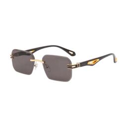Ted Smith Black Rectangular UV Protection Unisex Sunglasses-picture-8
