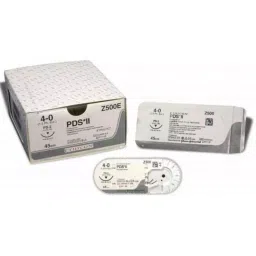 Ethicon 45 cm 6-0 USP Violet PDS II Violet Monofilament Suture W9093H Pack of 12 Pcs-41
