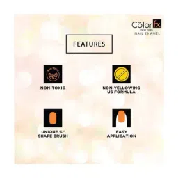 Color Fx Perfect Stay Basic Collection Nail Enamel Shade 131 - 10 ml image 4