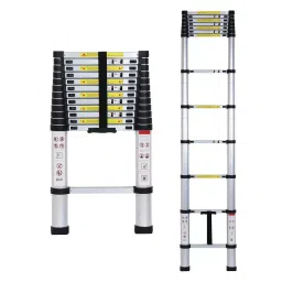 Bigapple 14-Steps 150Kg Capacity Aluminium Telescopic Ladder BA-C410-43