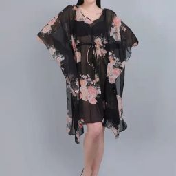 mod & shy Black Printed Kaftan-image-29