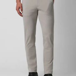 Van Heusen Grey Slim Fit Trousers-image-93
