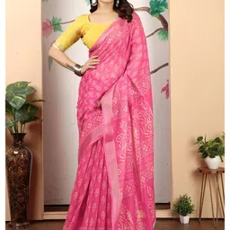 Kalista Paisley Zari Pure Cotton Saree image 2