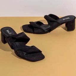 Inc.5 Women's Black Casual Sandals-picture-1
