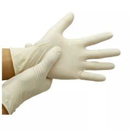 Nuvo Medsurg Examination Hand Gloves Latex White Size L (Pack of 100 Pcs)-image-57