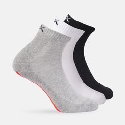 HRX by Hrithik Roshan Men Pack of 3 Rainbow Striped Above Ankle-Length Socks-image-33