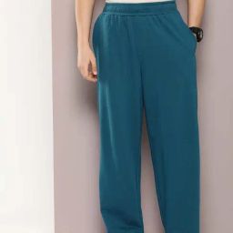 Dillinger Blue Regular Fit Baggy Korean¿Trackpants-image-102