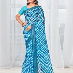 Anouk Rustic Leheriya Printed Saree-image-89