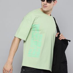 Aeropostale Typography Printed Drop-Shoulder Sleeves T-shirt-image-32