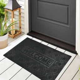 IVAZA Black Textured Anti-Skid Doormat-picture-37