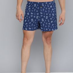 Mast & Harbour Men Pure Cotton Printed Boxers MH23MKGSHLNY00243-13