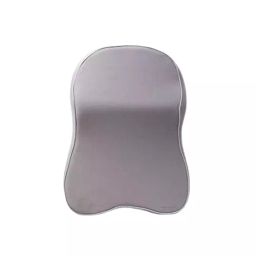 Robustt Big Size Adjustable Strap Memory Foam Car Neck Pillow Grey-picture-8