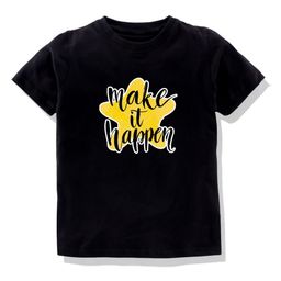 KAVEE Boys Typography Printed Pure Cotton Bio Finish Applique T-shirt-image-73