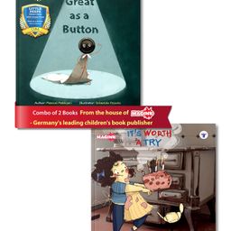 Its Worth A Try Great as a Button Story Books with Colourful Pictures Pack of 2  - English-11