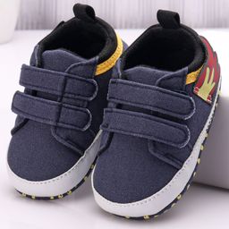 Cute Walk by Babyhug Booties Velcro Closure - Navy Blue-image-60