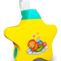 SUPER TOY Sleeping Star Plastic LED Projector with 3D Night Light Show and Musical Melody Sound for New Born Babies-25
