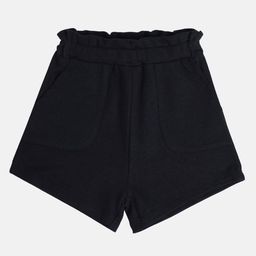 MINI KLUB Cotton Solid Shorts - Black-image-93