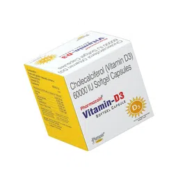 PHARMAZAIN LIFE SCIENCES Vitamin-D3 Softgel Capsules - 40 Capsules-5