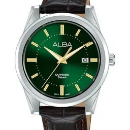 Alba Men Round Dial & Leather Straps Analogue Watch AS9V29X1-picture-27