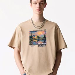 THE BEETEL HOUSE Men Applique T-shirt-picture-39