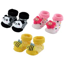 SHOP FRENZY Unisex Kids Cotton Booties-image-72