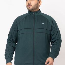 YHA Men Striped Lightweight Plus Size Zipper Winter Bomber Jacket-51