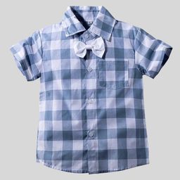 LULU & SKY Boys Buffalo Checks Checked Casual Shirt-image-82