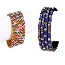 SOMIL Set Of 16 Multi Alloy Artificial Stones and Beads Antique Bangles-image-65