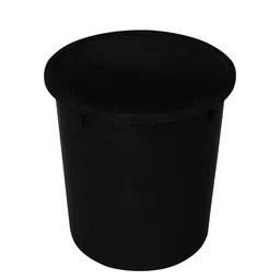 Kuber Industries 4 Pcs Black Open Dustbins - 5 L Each image 3