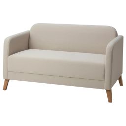 ikea linanäs 2-seat sofa, Vissle beige-picture-12