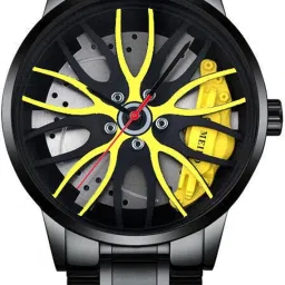 Analog Watch - For Men New Car Wheel Watch for Men Watche Sports-picture-8