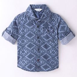 Infinity Boys Opaque Printed Casual Shirt-picture-15