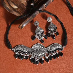 Bhagya Lakshmi Contemporary Jhumkas Earrings-image-34