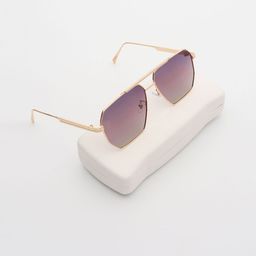 PELLE LUXUR Women Oversized Sunglasses with UV Protected Lens PL25GS413-image-81