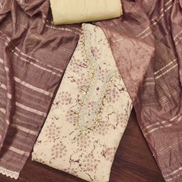 DIVASTRI Printed Unstitched Dress Material-image-54
