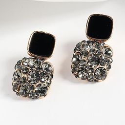 DIVASTRI Gold Alloy Earrings-2