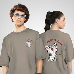 BAESD Unisex 2 Drop-Shoulder Sleeves Twistform T-shirt-image-42