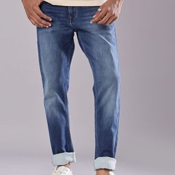V-Mart Men Skinny Fit Mid-Rise Low Distress Jeans-picture-44
