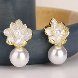 Brijsun Contemporary Studs Earrings-image-15