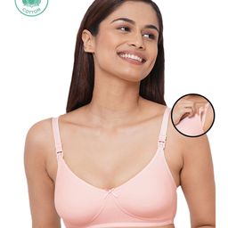 Inner Sense Organic Antimicrobial Nursing Bra - Light Pink-image-84
