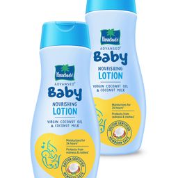Parachute Advansed Baby Nourishing Lotion with Virgin Coconut Oil - 200 ml (Pack of 2)-image-87