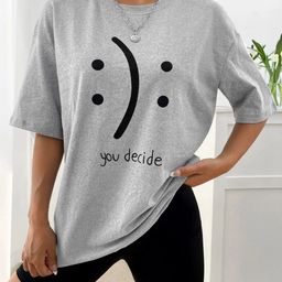 SZN Women Printed Applique T-shirt-image-61