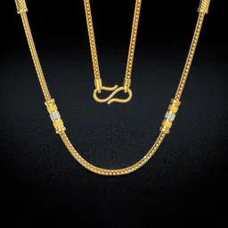 Joyalukkas Textured Opulence Gold Snake Chain-image-70