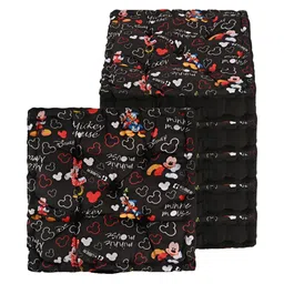 YK 6-Pcs Black & White Disney Printed Chair & Hip Support-image-74