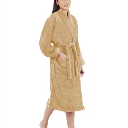 RANGOLI Noble Pure Cotton 550 GSM BathRobe-image-95