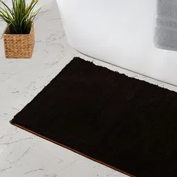 GBL COLLECTION Brown Cotton Water Resistant Floor Mat-image-70
