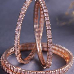 T4 JEWELS American Diamond Bangles-image-4
