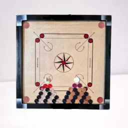 Small Size 20x20 Inches Premium Product with 2 Set of Coins, Striker and Powder 50 cm Carrom Board-14